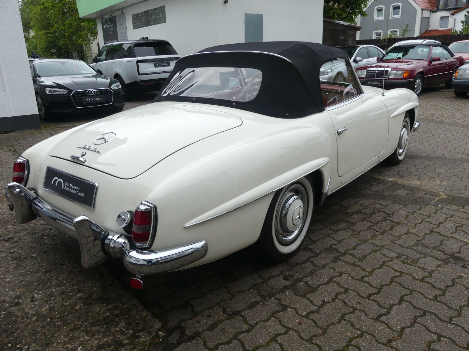 Fahrzeugabbildung Mercedes-Benz 190 SL, aus Sammlerhand, Kerngesund, 3-Sitzer