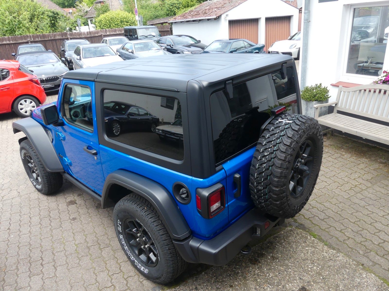 Fahrzeugabbildung Jeep Wrangler 3.6 Ltr, 1. Hd., 7.500 KM TOP ZUSTAND