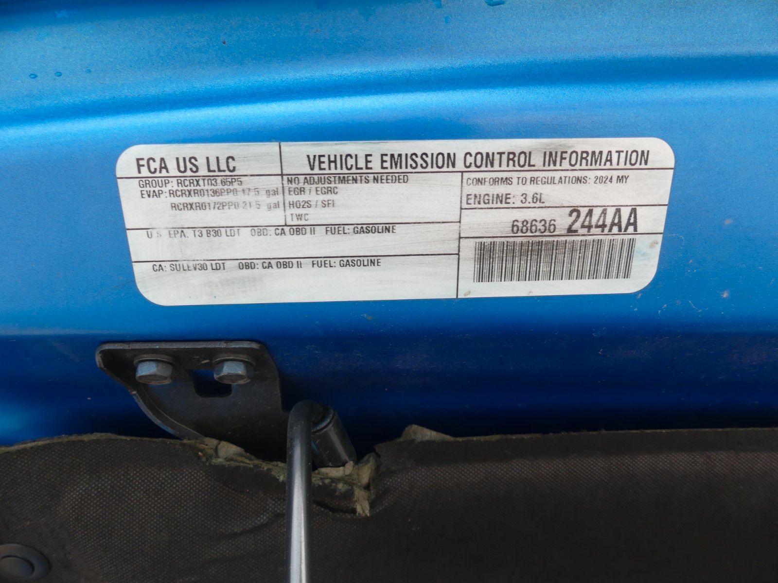 Fahrzeugabbildung Jeep Wrangler 3.6 Ltr, 1. Hd., 7.500 KM TOP ZUSTAND