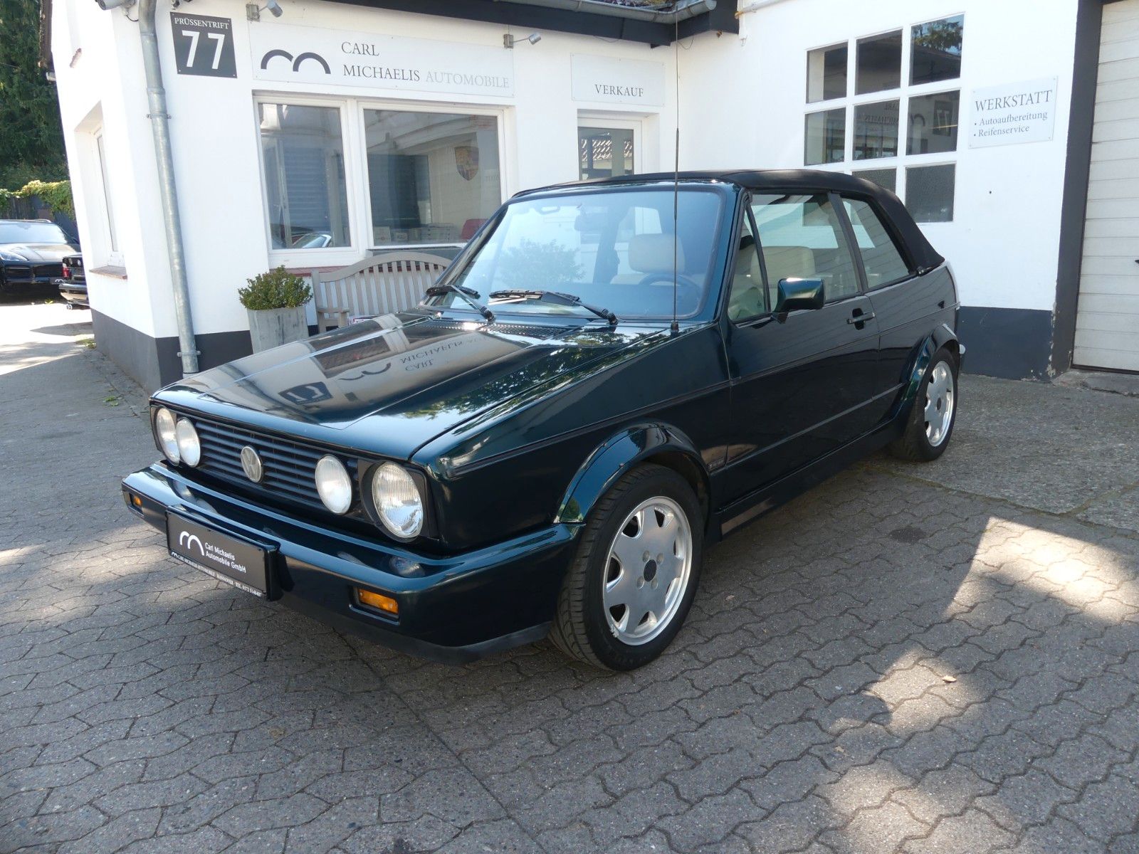 Fahrzeugabbildung Volkswagen Golf I Cabrio Classic Line