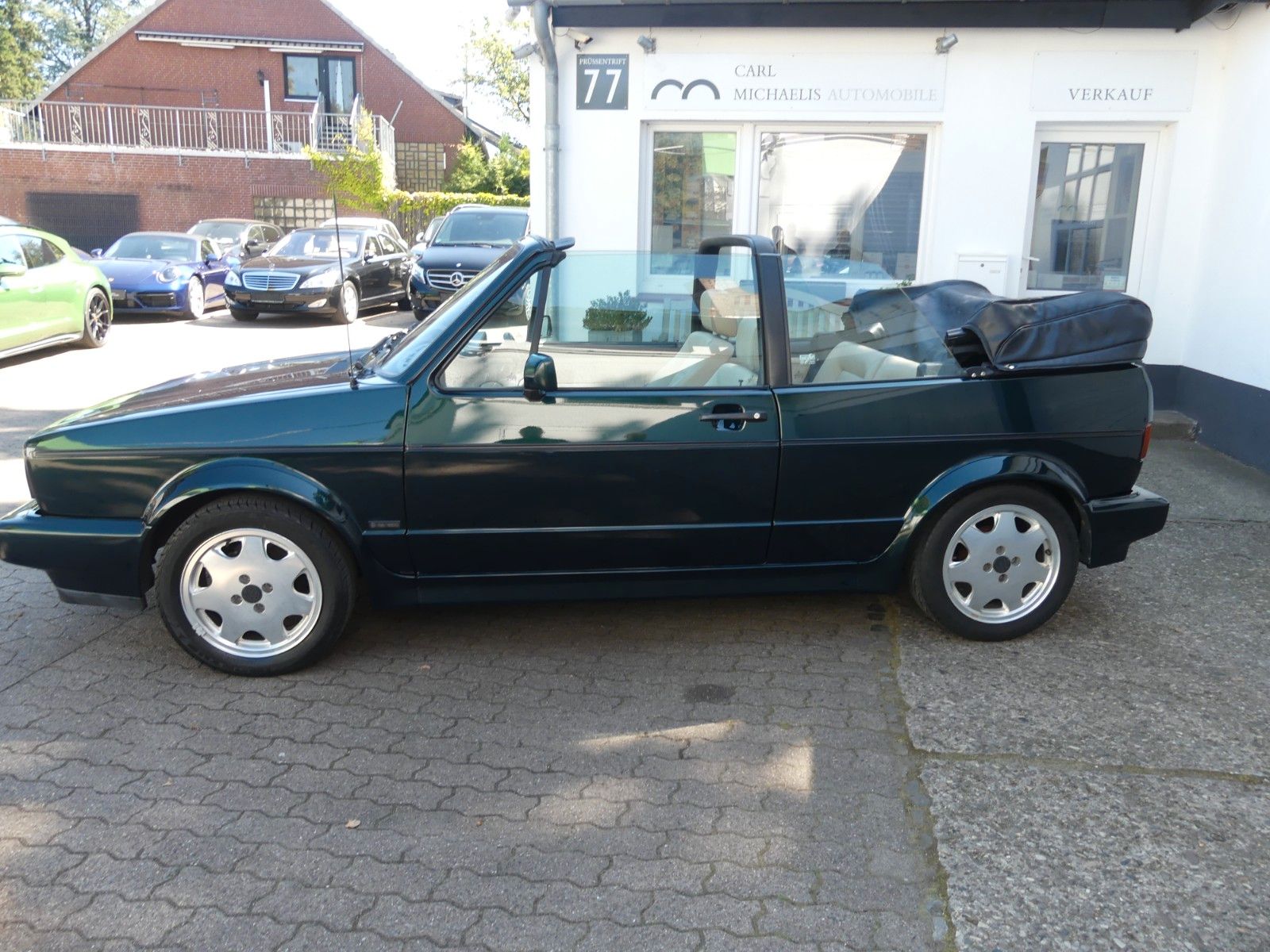 Fahrzeugabbildung Volkswagen Golf I Cabrio Classic Line